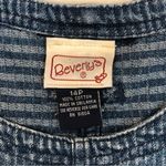 Beverly's Blue Denim Shopping Bags Purses Heels Overall Jumper Dress Womens 14p. Size 14 Photo 5