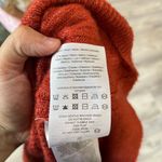 VERO MODA  Orange Ribbed Crew Neck Sweater Photo 5