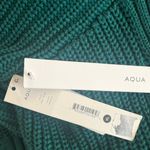 AQUA Cutout Turtleneck Sweater in Emerald Green Size XL New w/Tag Photo 7