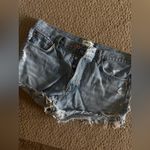 AGOLDE Parker Vintage Cut Off Short in Swapmeet Light Wash Denim Shorts Photo 4