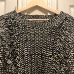 Chloe K  Chunky Acrylic Waffle Knit Sweater Photo 2