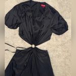 STAUD NEW Calypso cutout midi black Dress Size S Photo 7