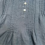 Quince 100% European Linen Sleeveless Swing Dress in Deep Navy medium Photo 4