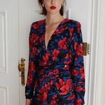 Saint Laurent NWOT  Floral Print Dress Fr 34 Photo 0