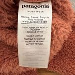 Patagonia Los Gatos 1/4-Zip Fleece Bronze Rust Cozy Century Pink Women Large Photo 5