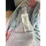 Sundry  Tropical Raglan Pullover Sweatshirt in Lilac Multi Size 1 (Small) Photo 5