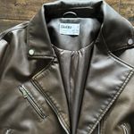 Rita ora Faux Leather Jacket Photo 1