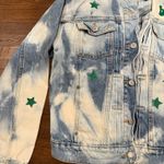 Old Navy acid wash NFL PHILADELPHIA EAGLES FOOTBALL denim Jacket MEDIUM Photo 1