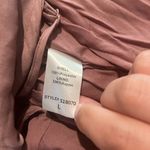 Mustard Seed NWT  flowy maxi open front dress With tie L Photo 13