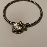 Brighton  Forever / Always Bangle Bracelet Twisted Cable Style / Drawstring Bag Photo 4