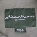 Eddie Bauer Ladies' Cafe Racer Military Styled Cotton Green Jacket Small Photo 1