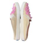 Kate Spade  X Keds Mule Slide Sneaker Raffia Straw Pink Tan size 8.5 Photo 8