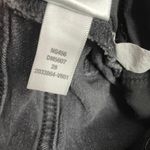 Madewell Mid Rise Perfect Vintage Straight Jeans Ripped Edition Black womens 28 Photo 15