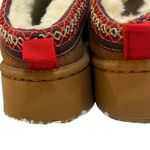 None Cozy Brown womens Shoes slippers with Red Accents size 8.5 Photo 1