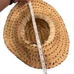 Florabella Crochet Raffia Hat in natural seashell trim Tan Photo 8