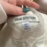 Urban Outfitters Cream colored Lacey corsety tank Photo 2