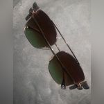 Fendi  rose gold oversized freedom sunglasses Swarovski crystals 450$ designer Photo 3