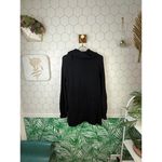 Anthropologie Paloma Black Cowl Neck Tunic Sweater - Size - Medium Photo 3