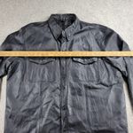 Bikers Dream Apparel Womens Moto Shacket 4XL Black Leather Button Down Size undefined Photo 13