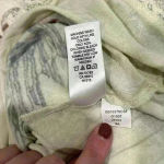 Maurice's  Abstract Aztec Print Short Sleeve Shirt Scoop Neck Lace Trim Top Size L Photo 3