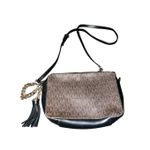 Michael Kors ✨ Ginny Brown Black logoed Crossbody Bag✨ Photo 4