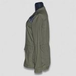 Mudd Vintage Y2K Jacket Embroidered Military Green M Photo 3