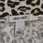 Nine West NWT! Leopard Animal Print Skirt L Photo 1