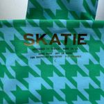 Skatie  sz L‎ Green Houndstooth High Cut Bikini Bottoms (NWT) Photo 3