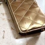 Sondra Roberts  Metallic Quilted Bronze Gold Clutch Photo 7