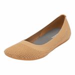 Allbirds  Gold Knit Tree Breezers Flats Shoes size 6.5 Photo 1