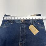 Levi's  26x27 Ribcage Riveted High Waist Ankle Straight Leg Jeans Dark Wa… Photo 12