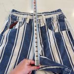Unionbay Y2K‎ Vintage Union Bay White and Blue Striped Shorts Size Small Photo 7