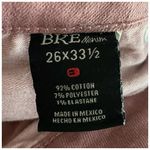 BKE  Payton Mauve Raw Hem Skinny Jeans Sz 26 Long Photo 6