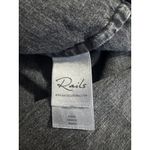 Rails Angelica Button-Up Shirt Black Acid Wash Size Large Photo 7