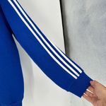 Adidas ESSENTIALS 3-STRIPES FLEECE SWEATSHIRT Size 1X Blue & White Plus unisex Photo 6