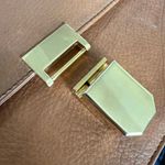 NWT Malababa Spain Tan Leather Shoulder Crossbody Bag Purse $330 Photo 12