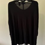 Simply Noelle  Black Long Sleeve Top with Shoulder Buttons L/XL 12/14 Photo 5