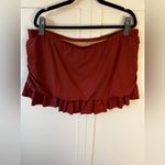 La Blanca  Women’s Plus NWOT Swim Bikini Ruffle Bottom Skirt‎ Cinnamon Size 20 Photo 8