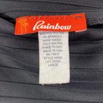 Rainbow Sandals RAINBOW Vintage Y2K Black Pencil Bodycon Lined Skirt Photo 2