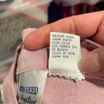 Beautiful vintage 80’s Austin Reed covered chunky button cotton blouse boho Pink Size 12 Photo 9