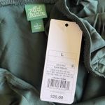 Wild Fable NEW Black Maxi Slit Skirt Size Large A Line Flowy Lightweight Chic Photo 3