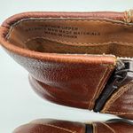 Born b.o.c. Traipse Brown Leather Ankle Double Buckle Comfort Booties 8 Photo 2