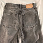 H&M  Black Jeans Denim Wide Leg Photo 2