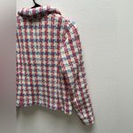 ZARA  pearl button multicolored textured jacket size small Photo 6