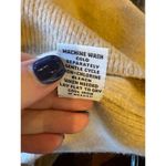 Magaschoni Sweater Women Small Tan Knit Wool Blend Mock Neck Pullover Photo 9