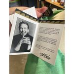 Bob Mackie  Wearable Art Top 1X Embellished‎ Rhinestone 3/4 Sleeve Mint Green Photo 3