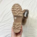 DV Dolce Vita Tan Chunky Platform Lug Sole Ankle Boots Model Tiffany NEW US 6 Brown Photo 5