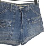 Paris Blues  Women’s / Juniors Vtg Denim Cargo Shorts Size 5 Photo 3