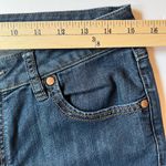 CAbi Dark blue classic 5 pocket mid-rise flare jeans Women’s Size 8 Photo 7