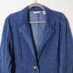 Orvis  Women's Denim Blazer Size 18 Women's Jean Jacket Photo 1